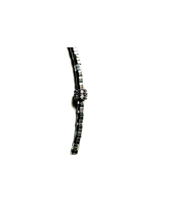 A NK5115 (Black) bracelet on a white background.