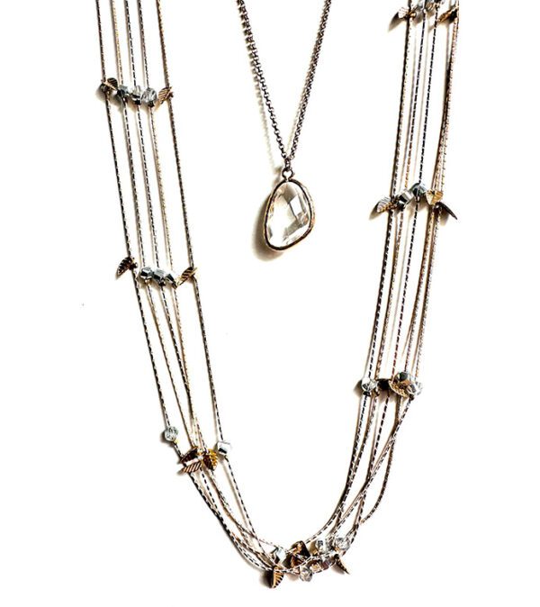 A NK333 with a pendant and a chain.